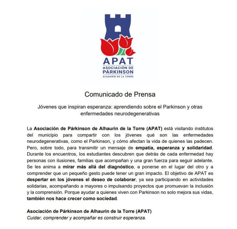 Comunicado de prensa